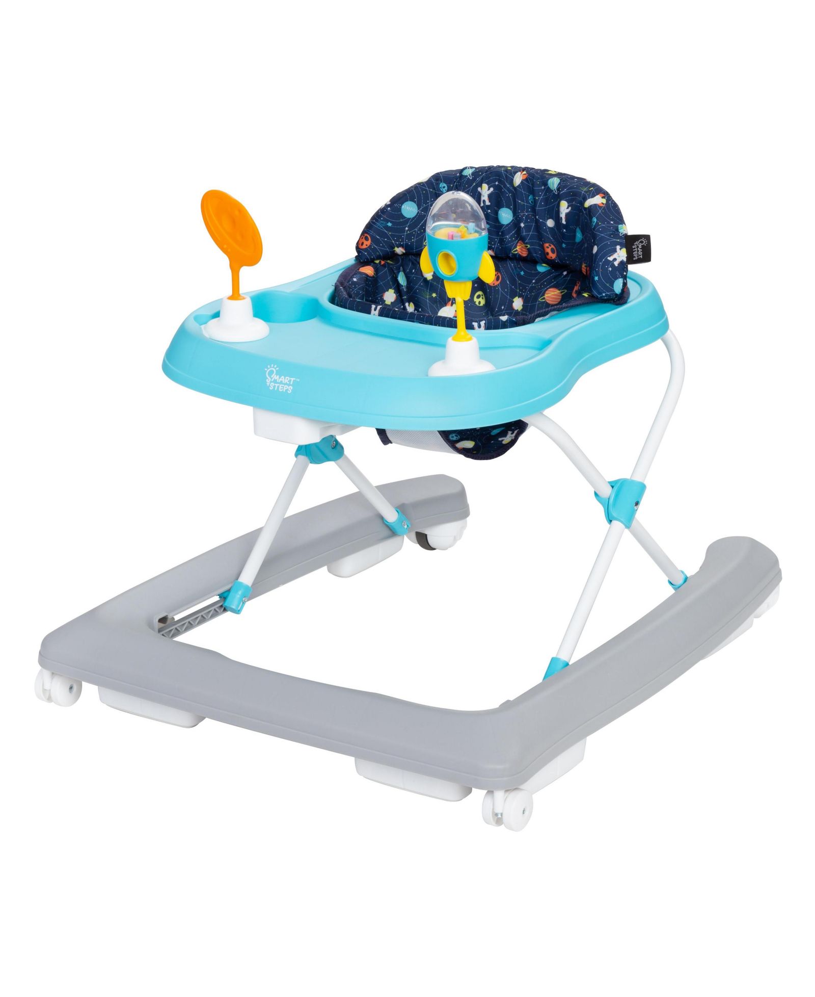 Детский развивающий шагатель Baby Trend Smart Steps Trend Activity Walker - Space Walk Navy