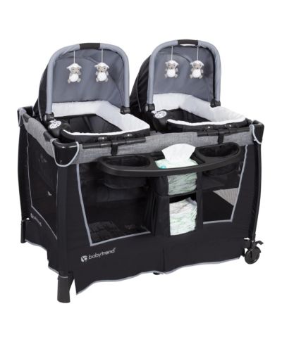Детский центр для малышей Baby Trend Baby Retreat Twins Nursery Center - Quarry