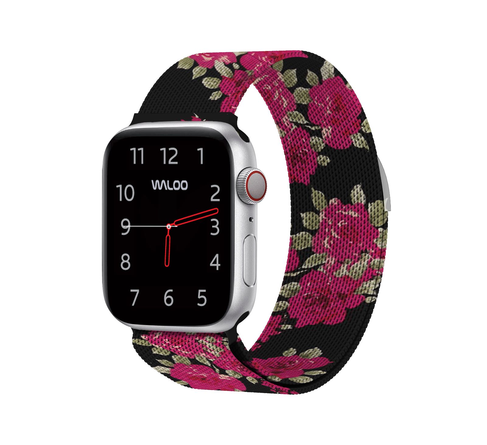 Сменный браслет Waloo Floral Magnetic Mesh для Apple Watch