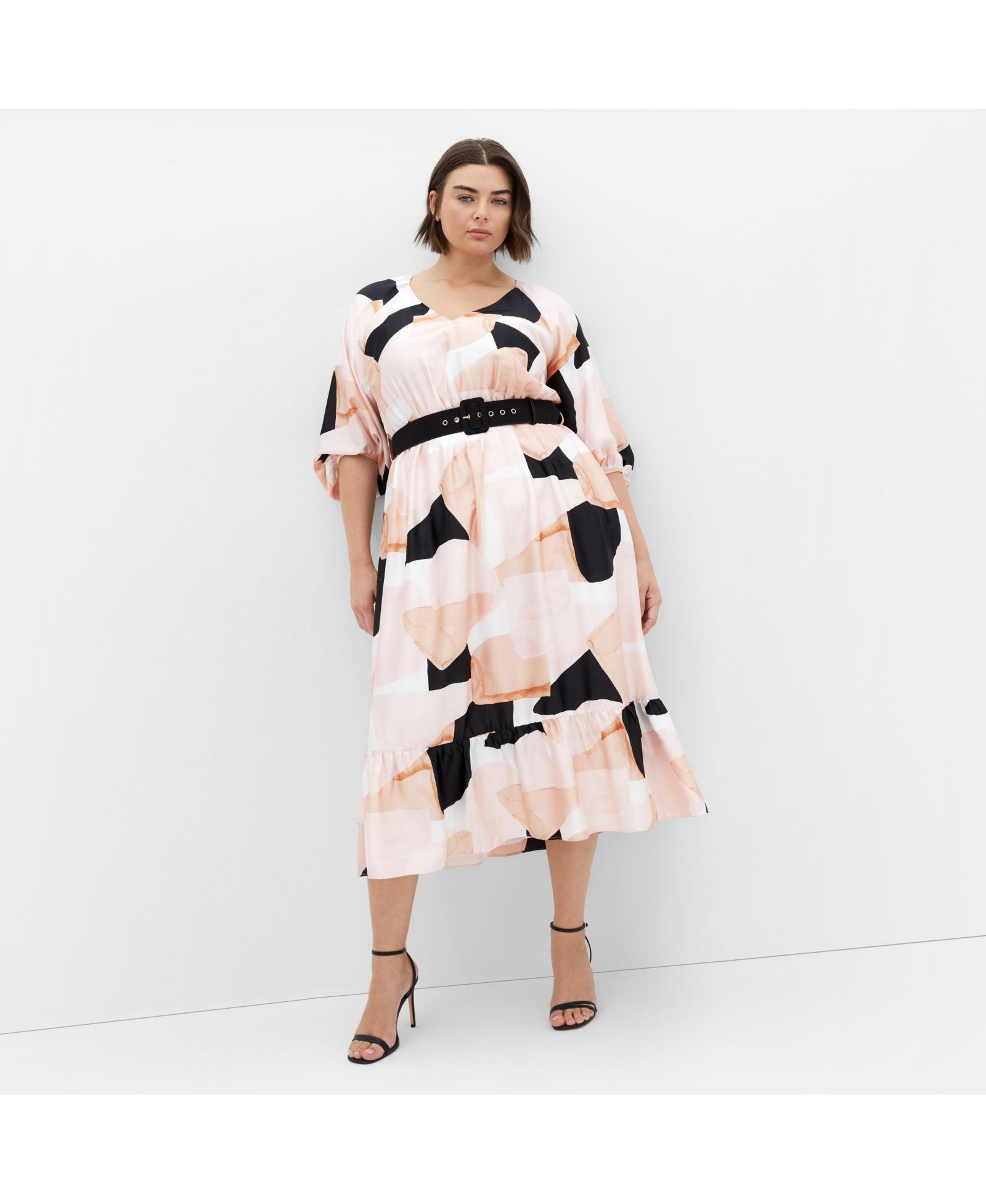CITY CHIC Plus Size миди-платье Betty Print