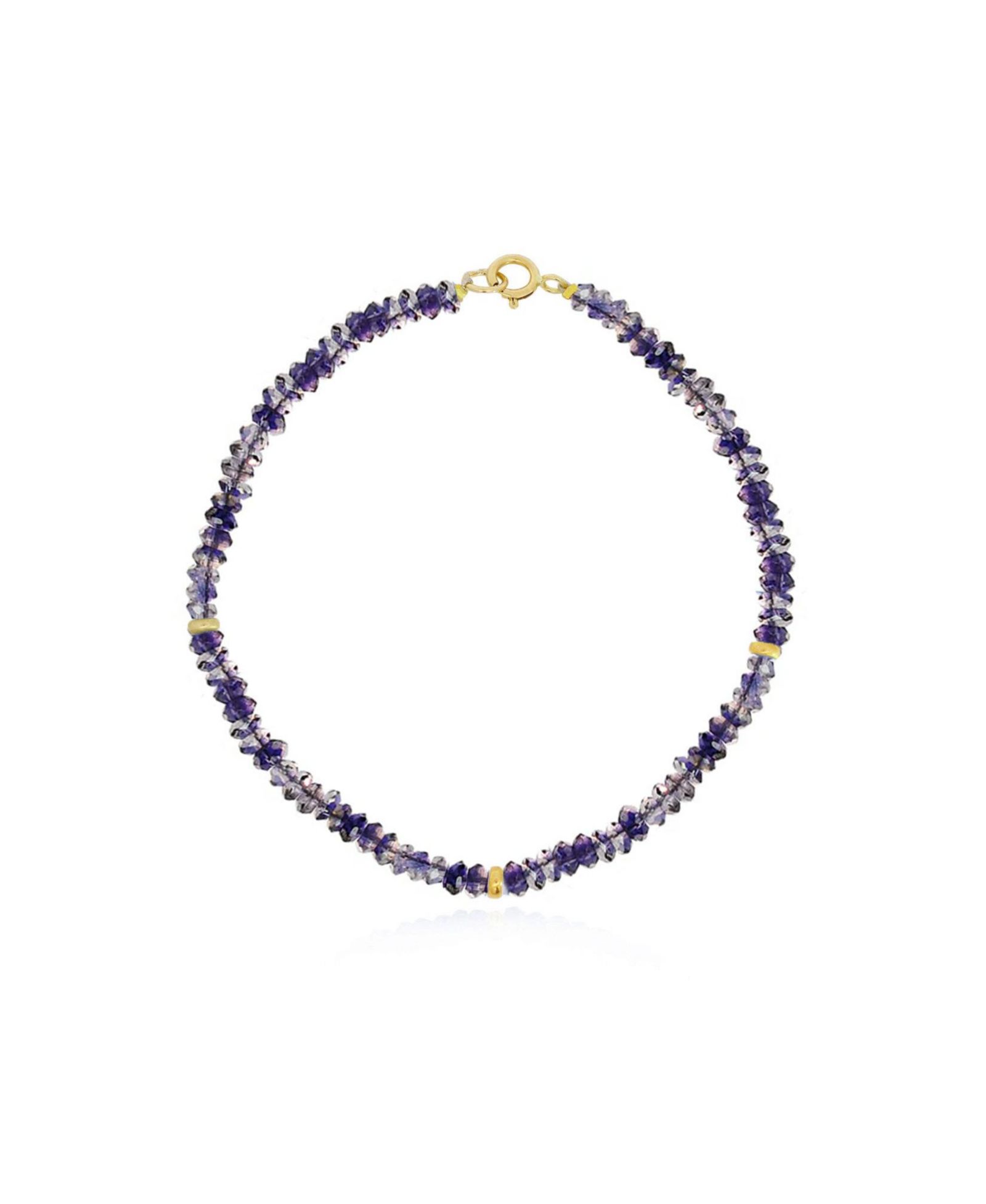 The Lovery Iolite Bead Bracelet