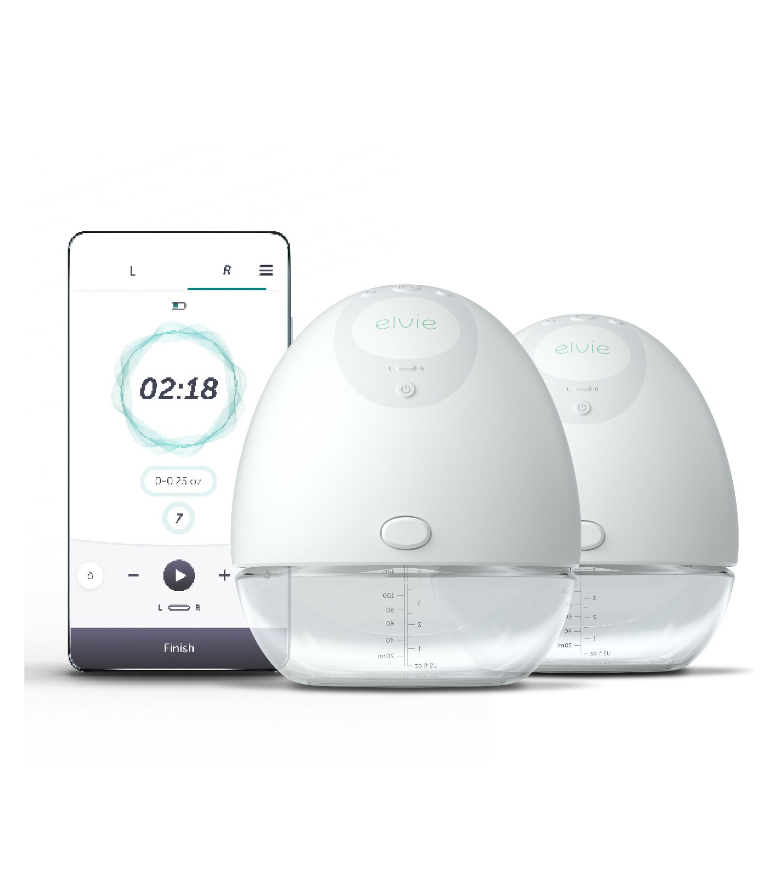 Elvie Baby Wearable Pump - Double Electric Breast Pump