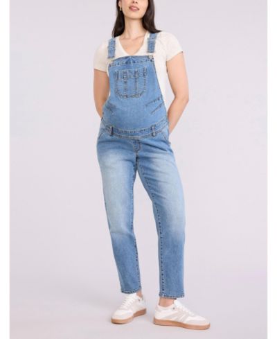 Женские джинсовые комбинезоны Motherhood Maternity Relaxed Fit Maternity Denim Overall