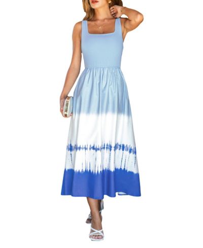 Женское пляжное платье Cupshe Lovely Day Ombre Midi