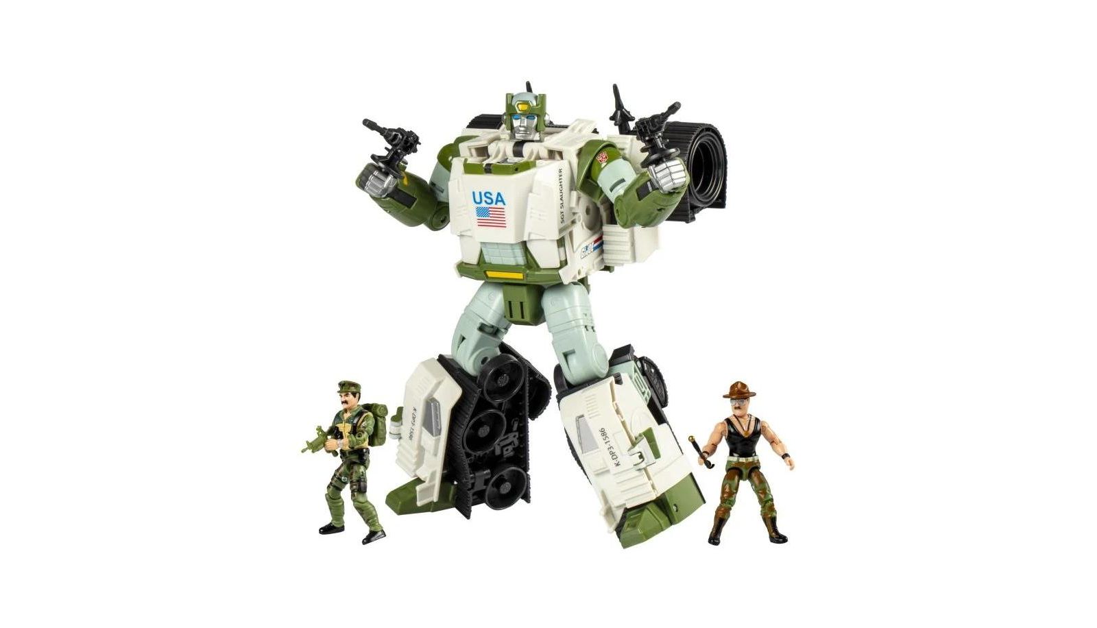 Autobot Kup Triple "T" с Sgt. Slaughter и Leatherneck | G.I. Joe | Transformers