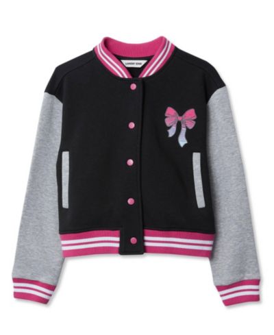 Lands' End Подростковая куртка-бомбер Varsity