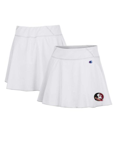 Женский Champion White Florida State Seminoles Tailgate Soft Touch Skort