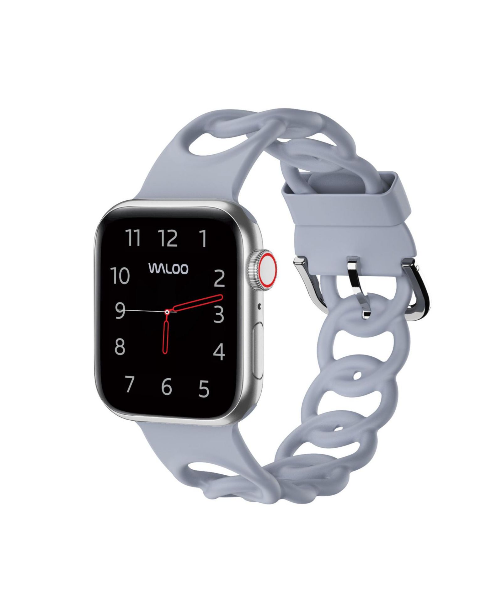 Waloo Silicone Link Looped Replacement Band for Apple Watch