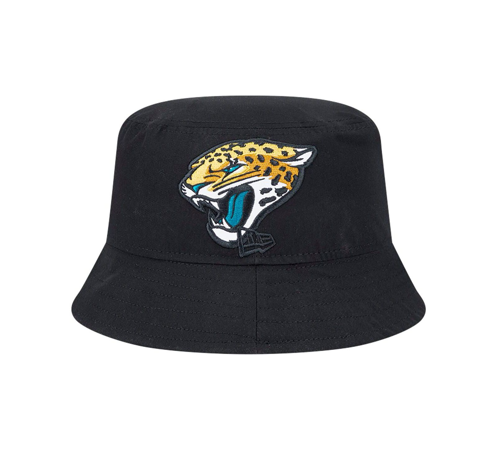 Мужская кепка-ковшик New Era Black Jacksonville Jaguars Helmet