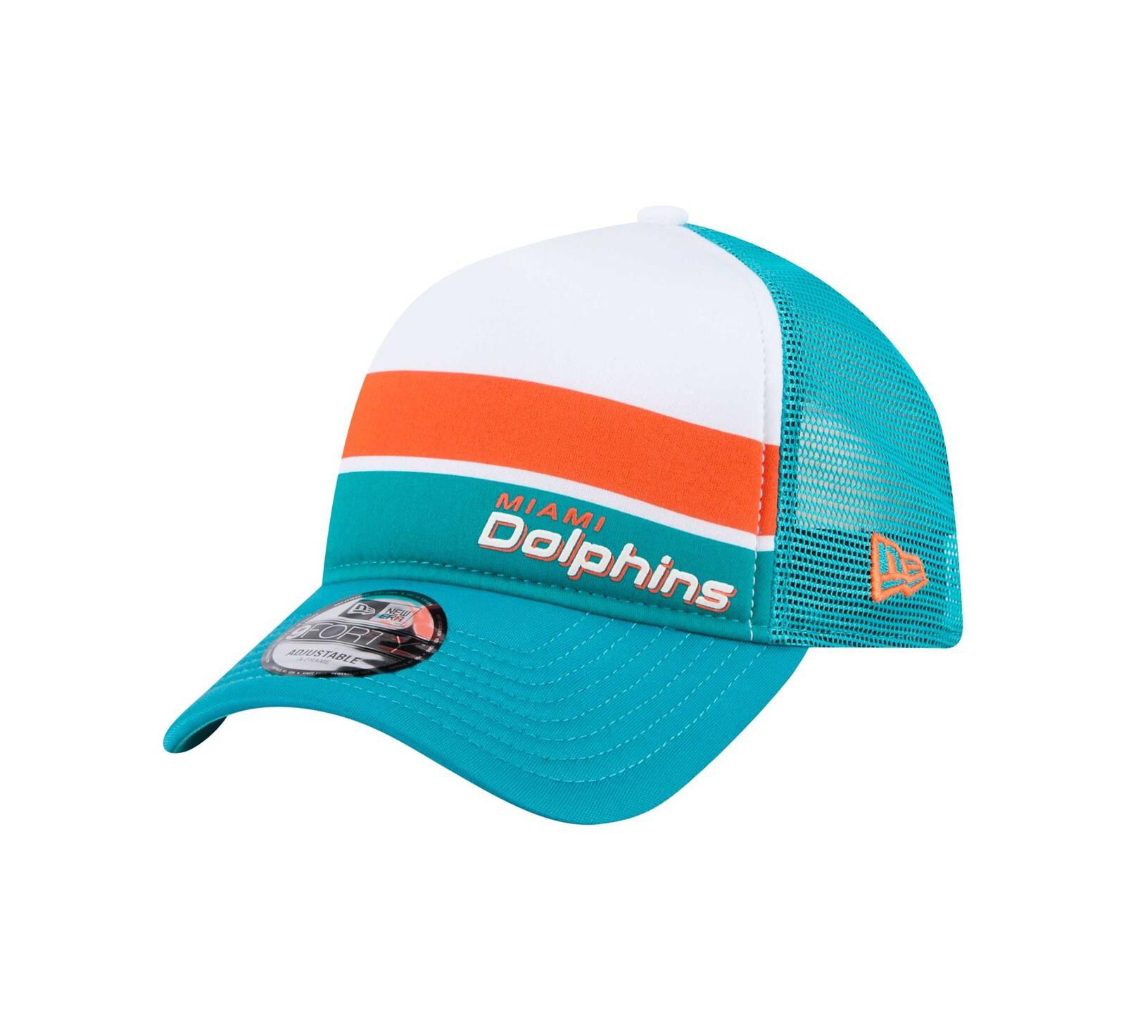 Детская кепка New Era Miami Dolphins 9FORTY A-Frame Trucker Aqua