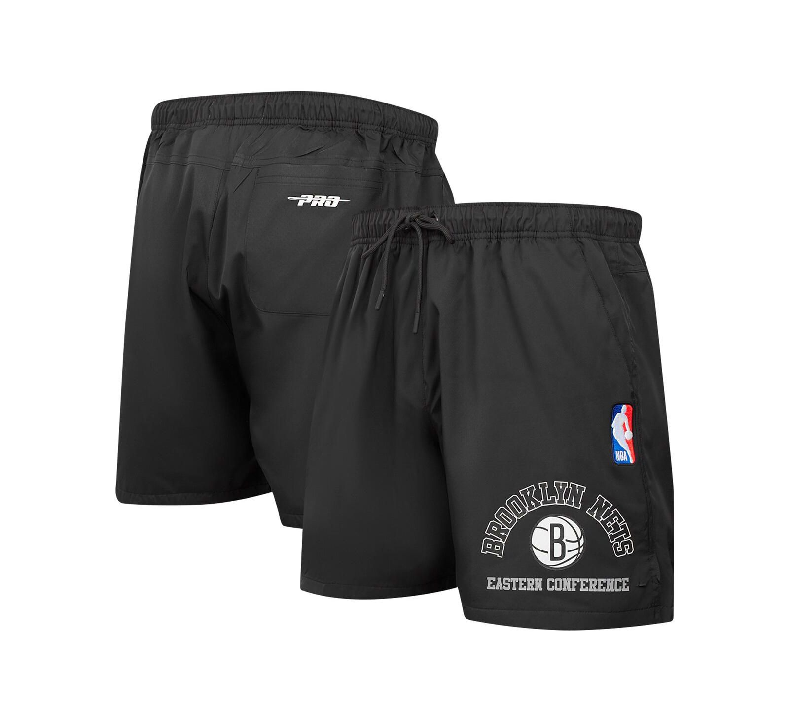 Мужские шорты Pro Standard Black Brooklyn Nets Area Code