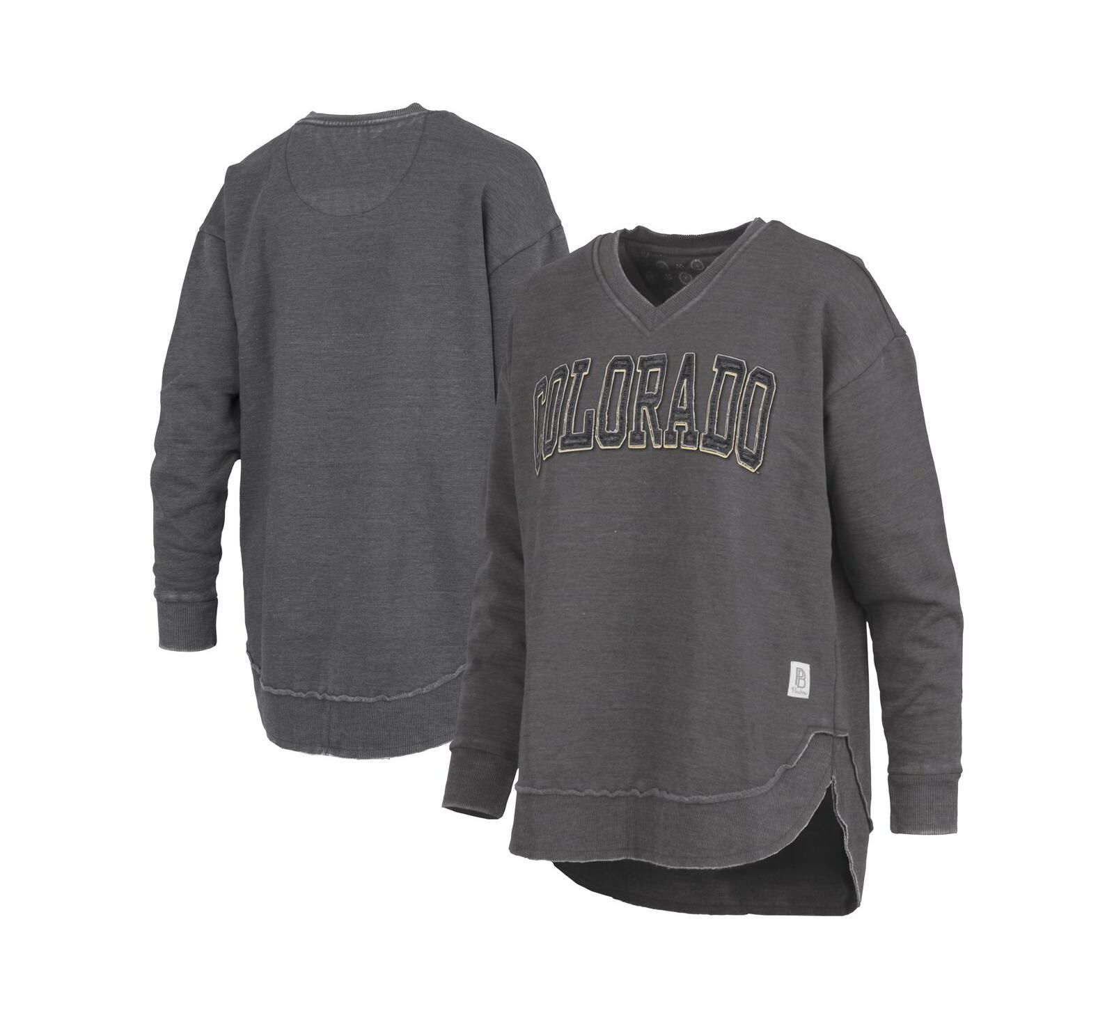 Pressbox Женский свитшот Colorado Buffaloes Westin Poncho
