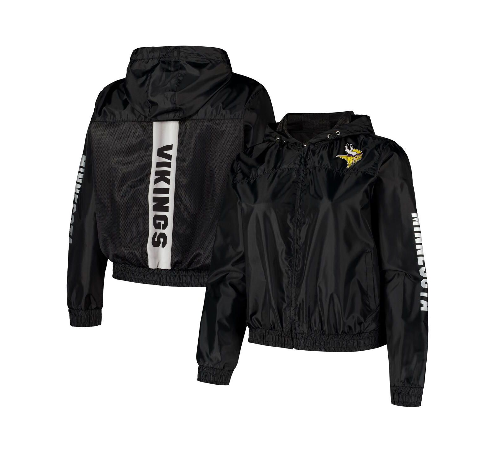 Fanatics Women's Black Minnesota Vikings Full-Zip Jacket