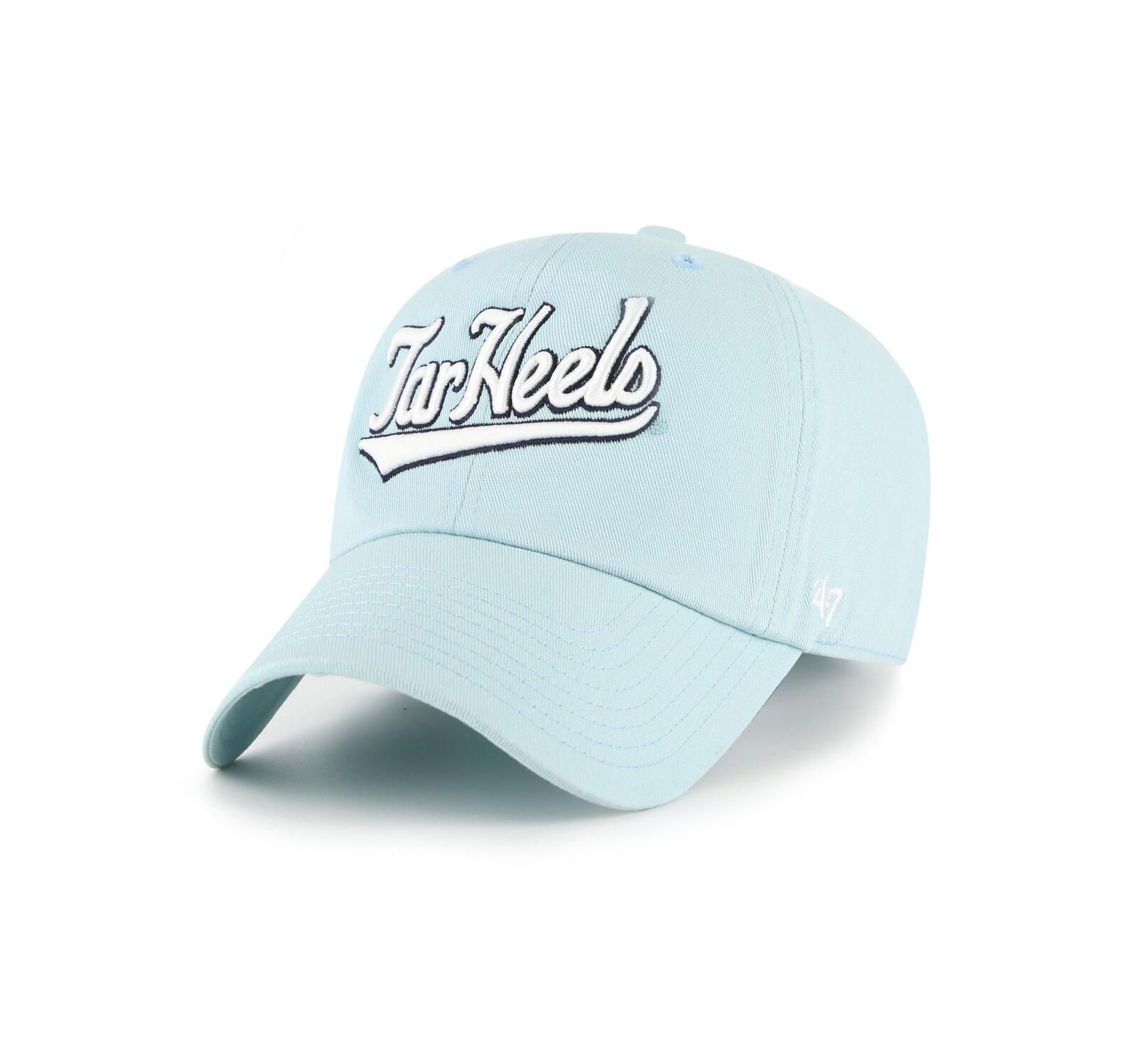 '47 Brand Men's Light Blue North Carolina Tar Heels Clean Up Adjustable Hat