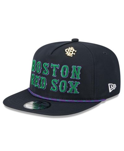 Мужская кепка New Era Boston Red Sox 2025 Big League Chew Golfer Snapback темно-синего цвета