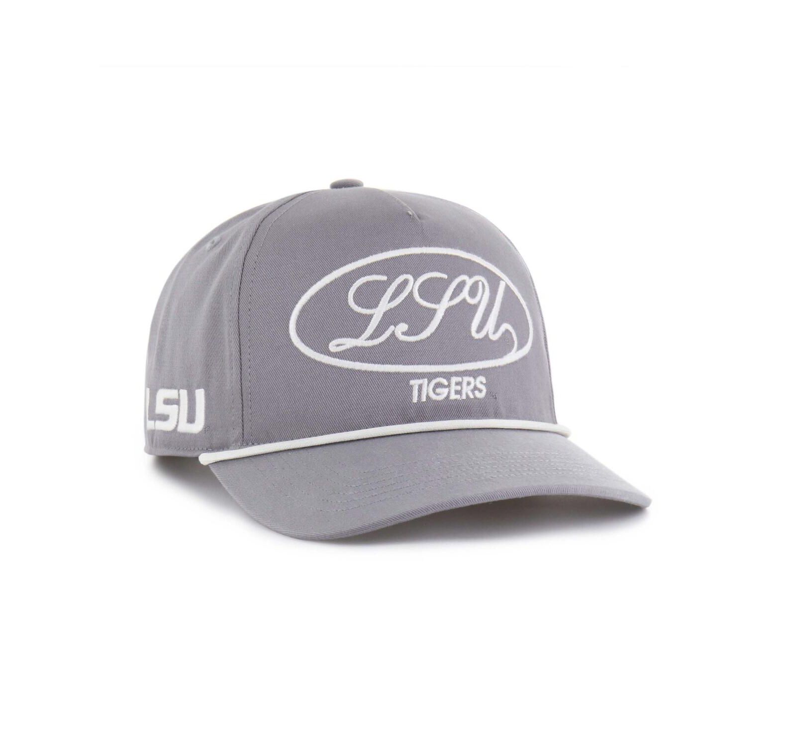 Мужская бейсболка '47 Brand LSU Tigers Contemporary Basics, серая