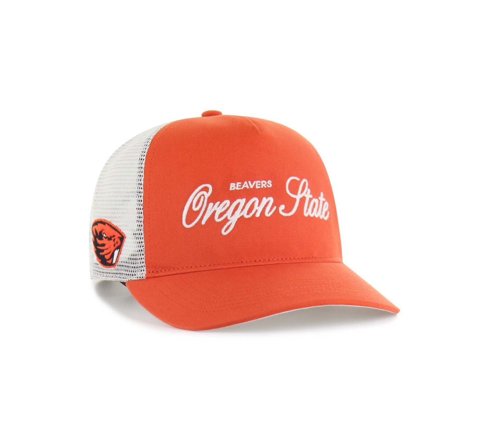 '47 Brand Мужская и Женская Orange Oregon State Beavers Contemporary Basics Foundation Trucker Hitch Adjustable Hat