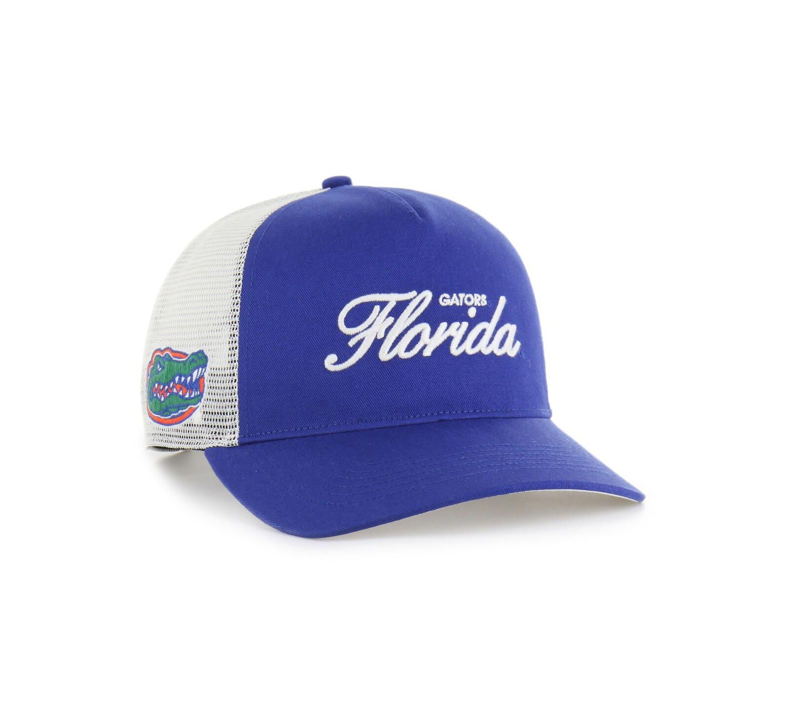 Мужская и женская кепка '47 Brand Royal Florida Gators Contemporary Basics Foundation Trucker Hitch регулируемая