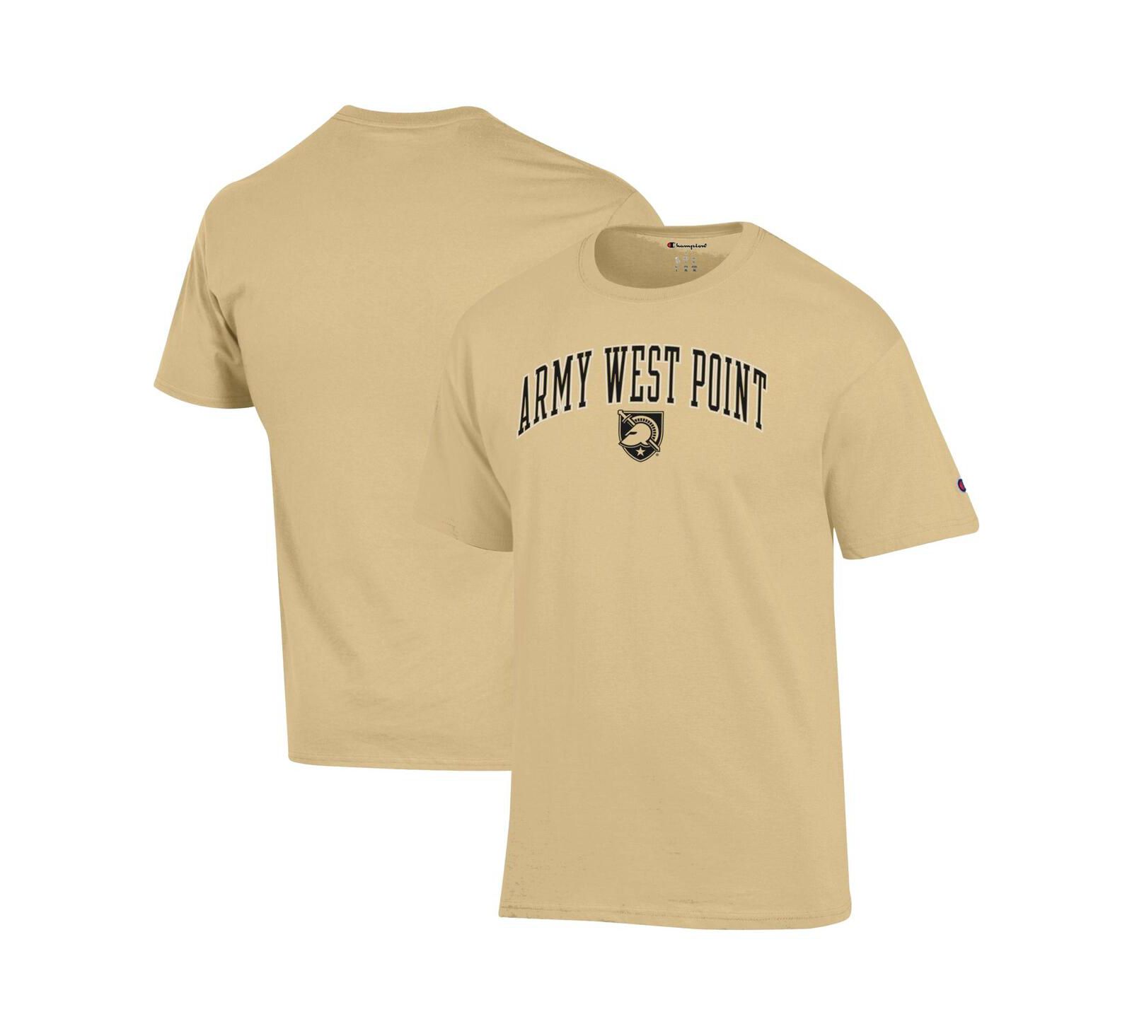 Champion Men's Gold Army Black Knights Arch Over Logo T-Shirt