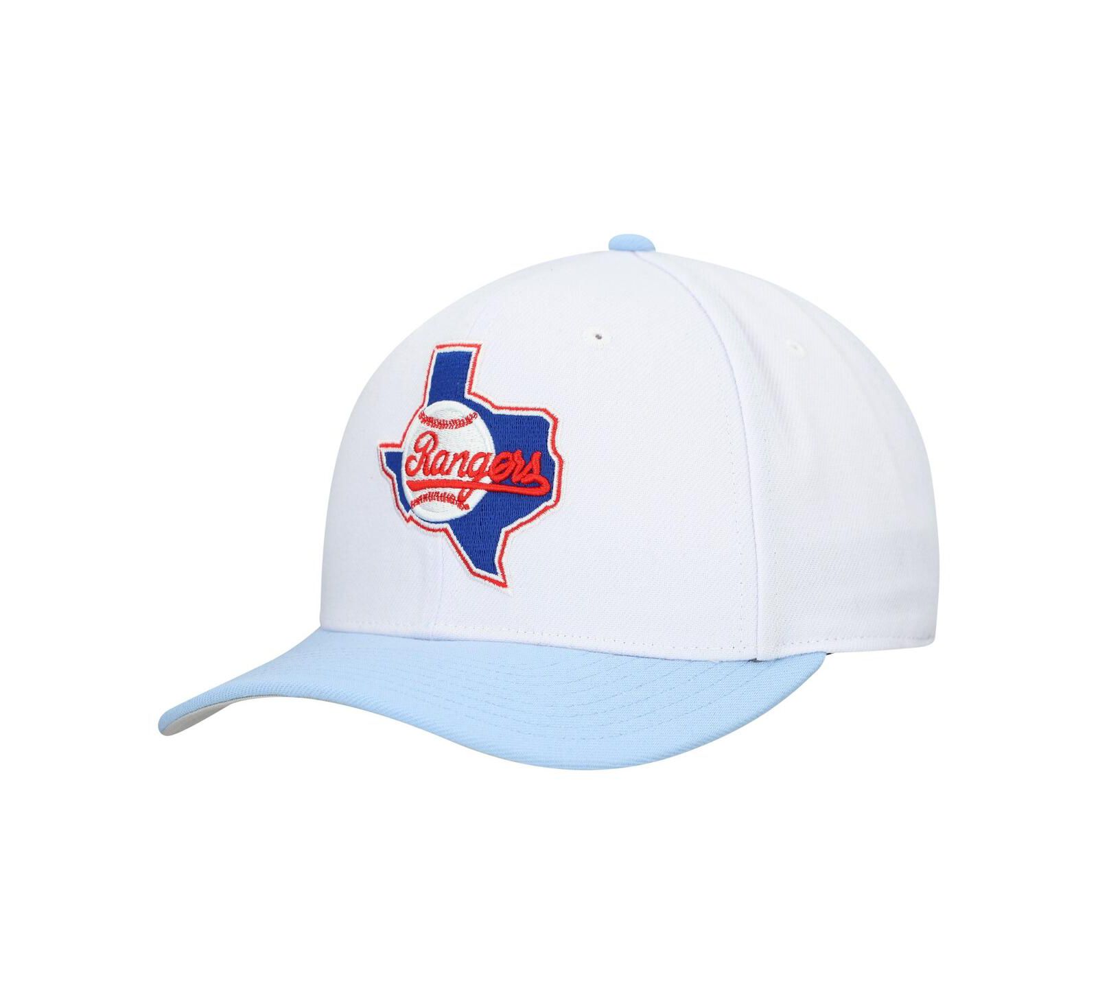 Mitchell & Ness Мужская и Женская Gray Texas Rangers Basic Coop Pro Adjustable Hat