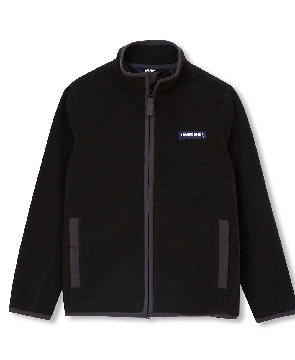 Lands' End детский флисовый куртка на полной молнии Anyweather