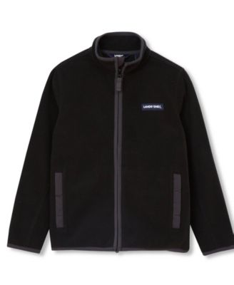 Lands' End детский флисовый куртка на полной молнии Anyweather