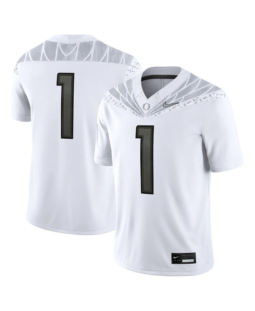 Мужская игровая джерси Nike Oregon Ducks White