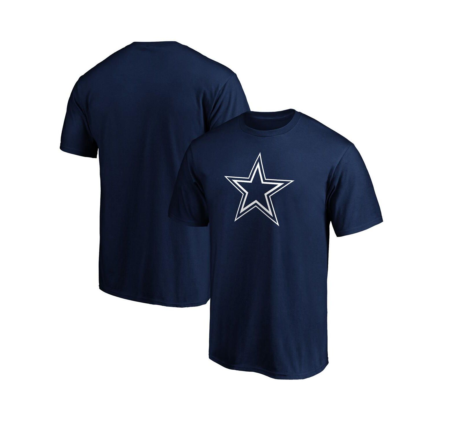 Fanatics Mto Label футболка Dallas Cowboys с основным логотипом, темно-синяя, Мужской