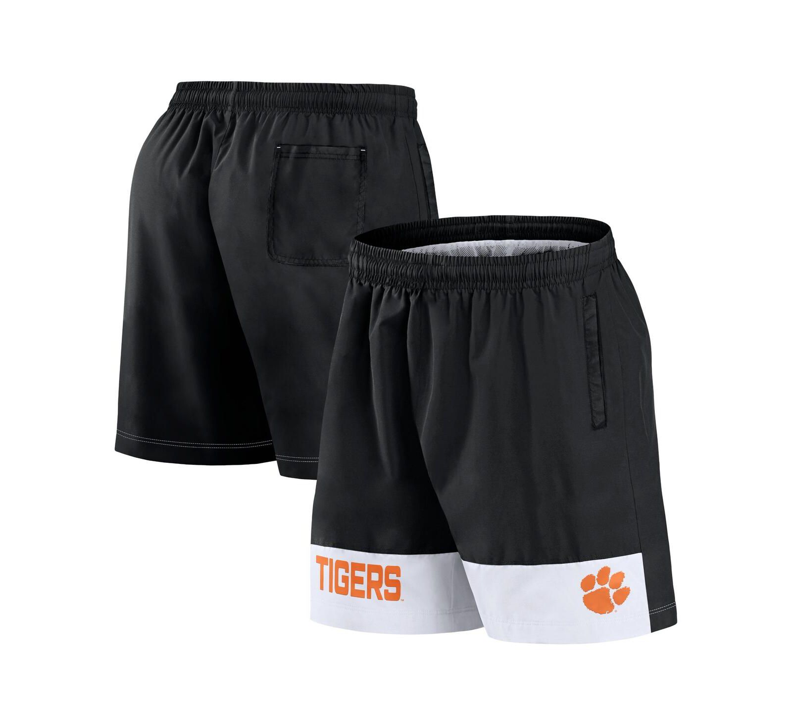 Fanatics Men's Black Clemson Tigers Elements Intensity Woven Shorts