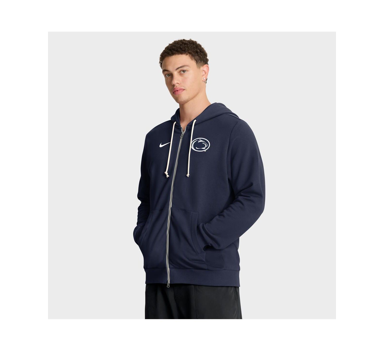 Nike Men's Navy Penn State Nittany Lions 2025 Sideline Performance Full-Zip Hoodie