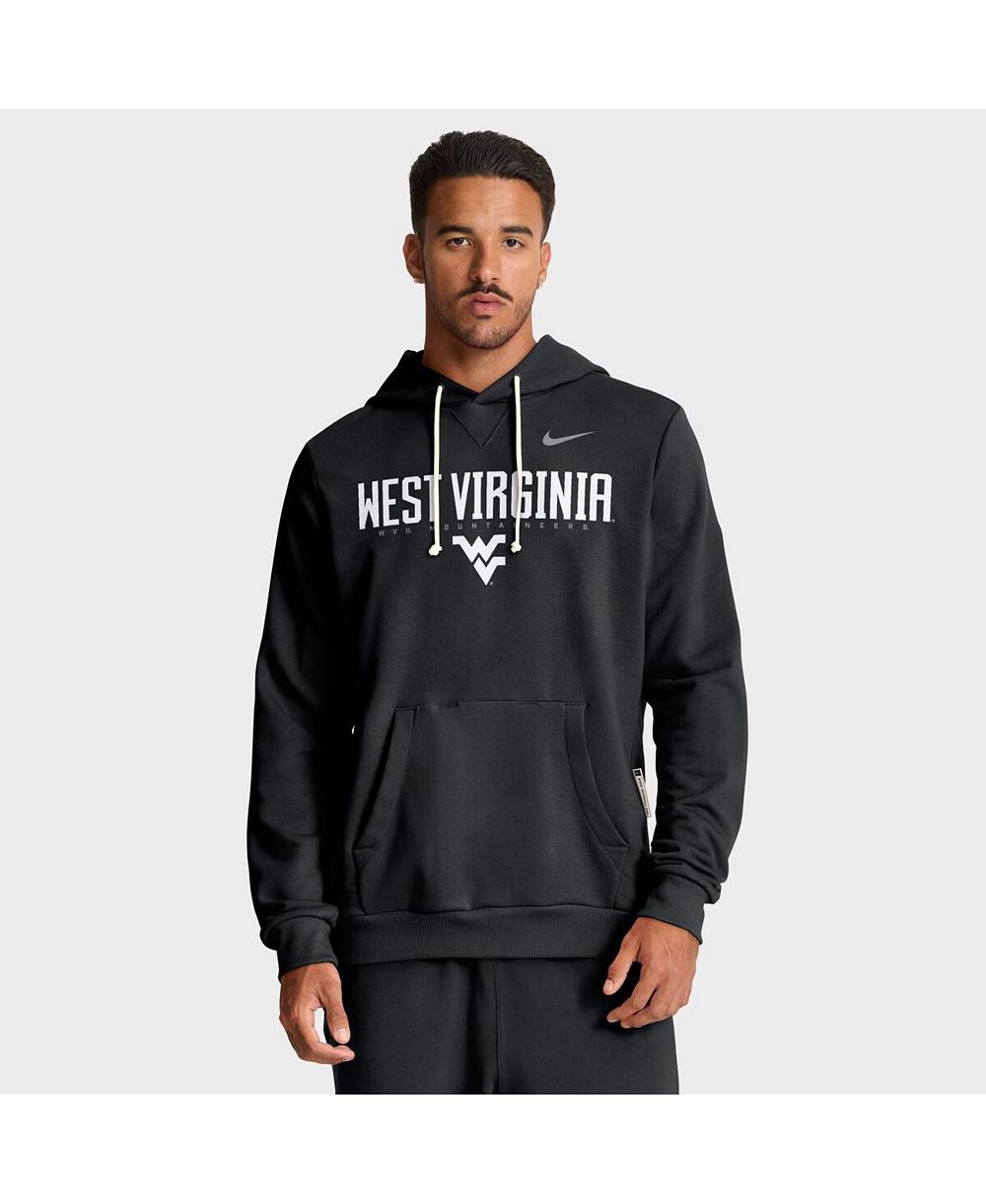 Мужское худи Nike West Virginia Mountaineers 2025 Sideline Performance Black