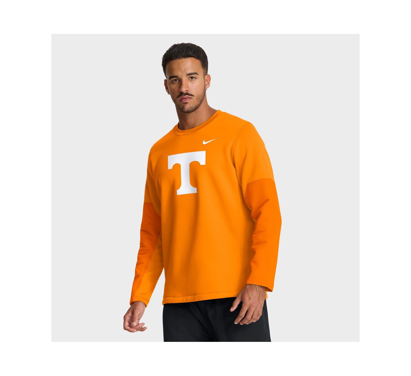 Nike Men's Tennessee Orange Tennessee Volunteers 2025 Sideline Coach Performance Long Sleeve T-Shirt