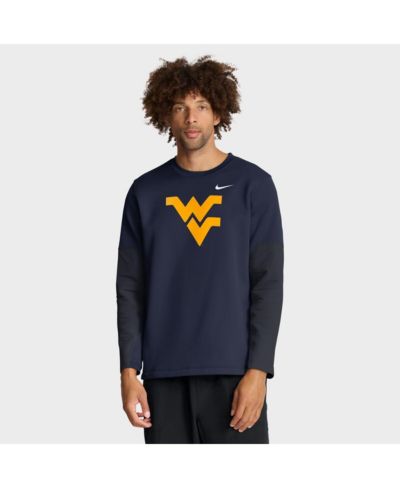 Nike Мужская лонгслив-футболка West Virginia Mountaineers 2025 Sideline Coach Performance