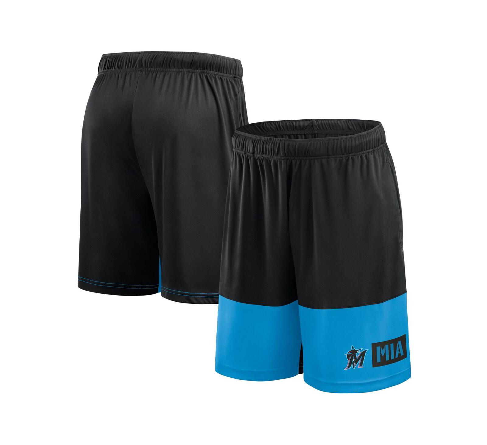 Fanatics Men's Black Miami Marlins Best of the Best Shorts
