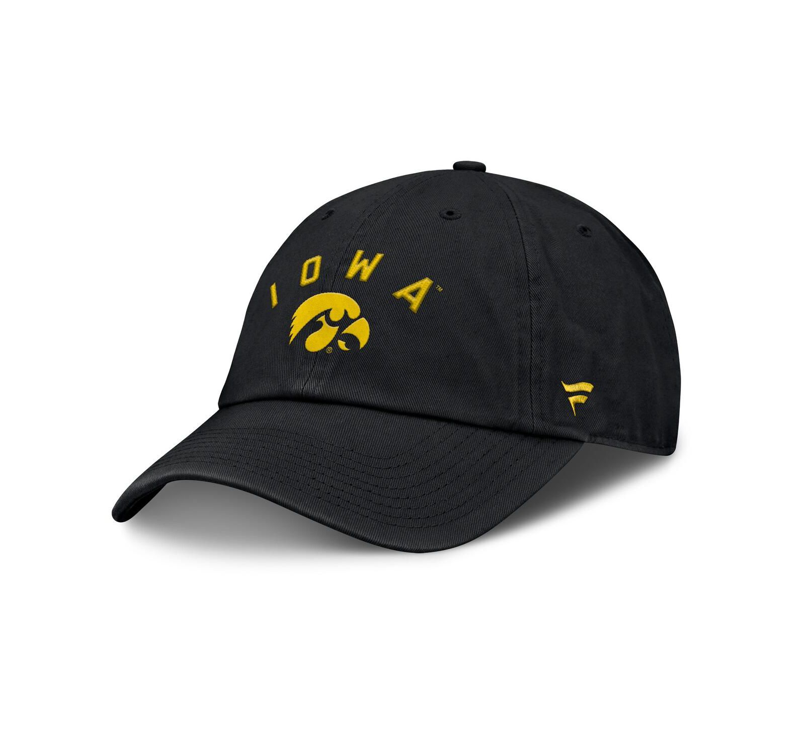 Fanatics Мужская регулируемая кепка Black Iowa Hawkeyes Myth