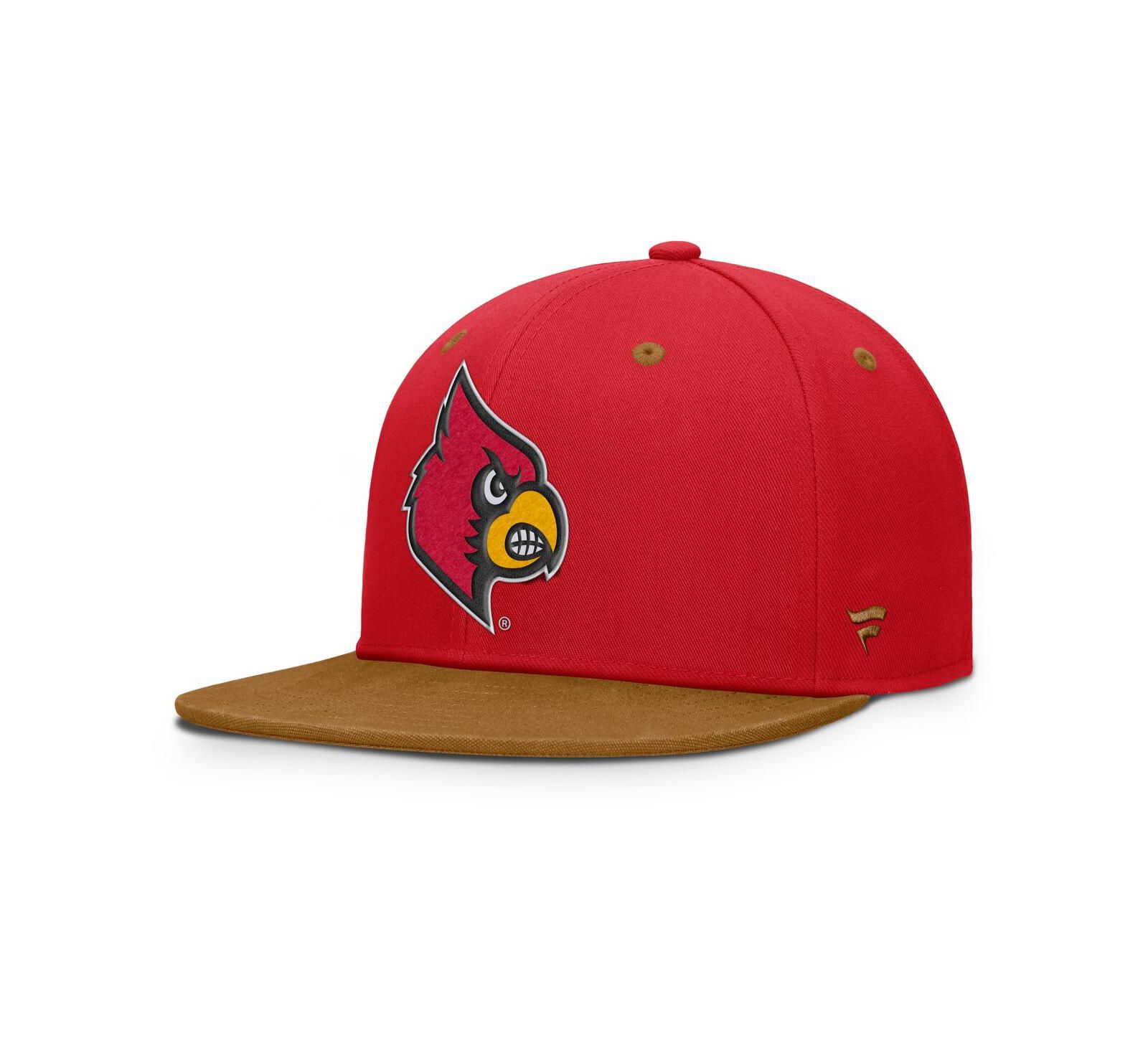Fanatics Мужской Red/Brown Louisville Cardinals NoBo Fitted Hat