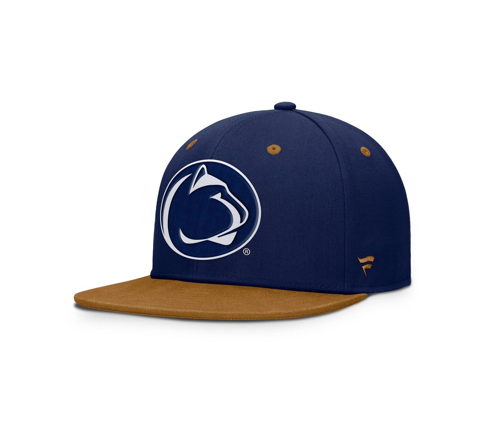 Мужская кепка Fanatics Penn State Nittany Lions NoBo Fitted Hat Navy/Brown