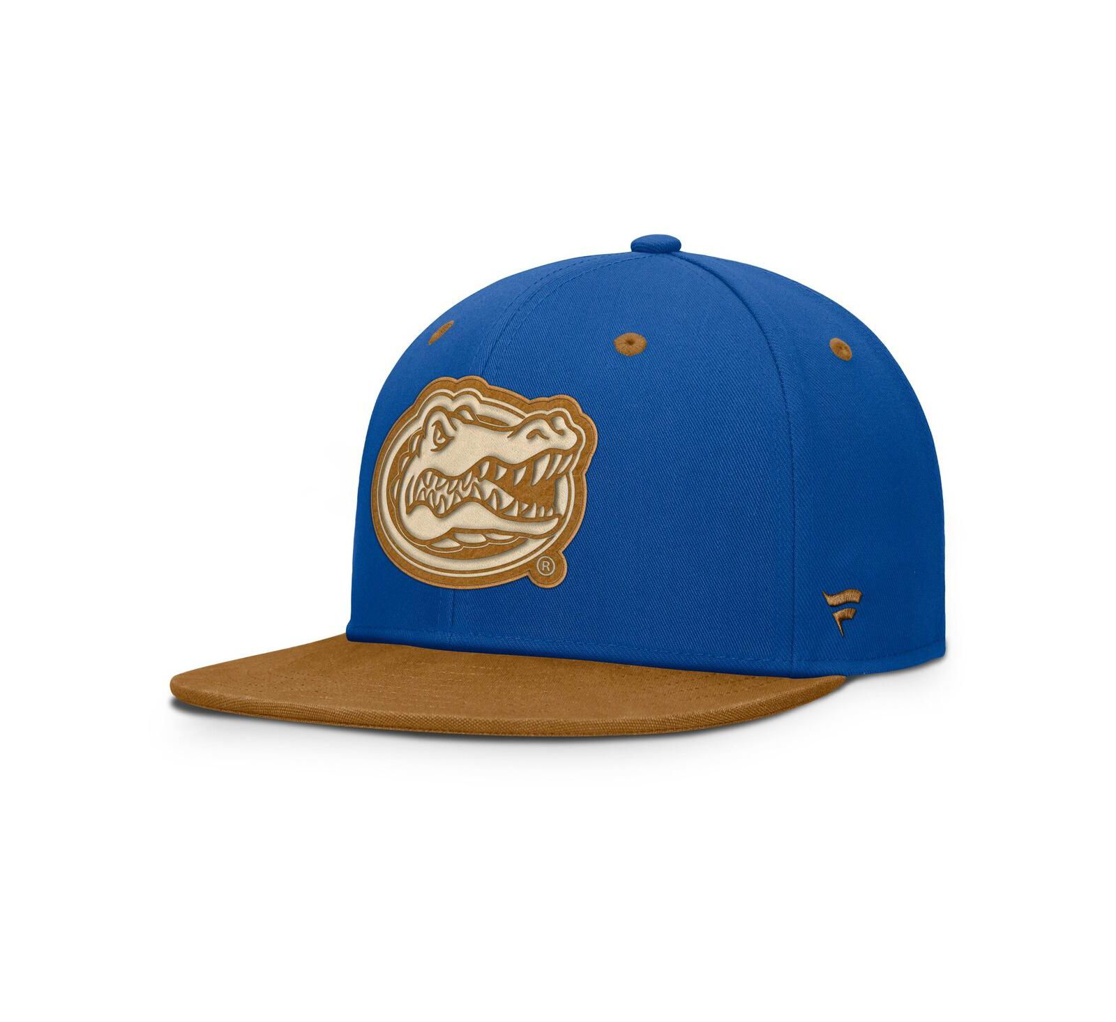 Fanatics Мужская кепка NoBo Fitted, синий/коричневый, Florida Gators