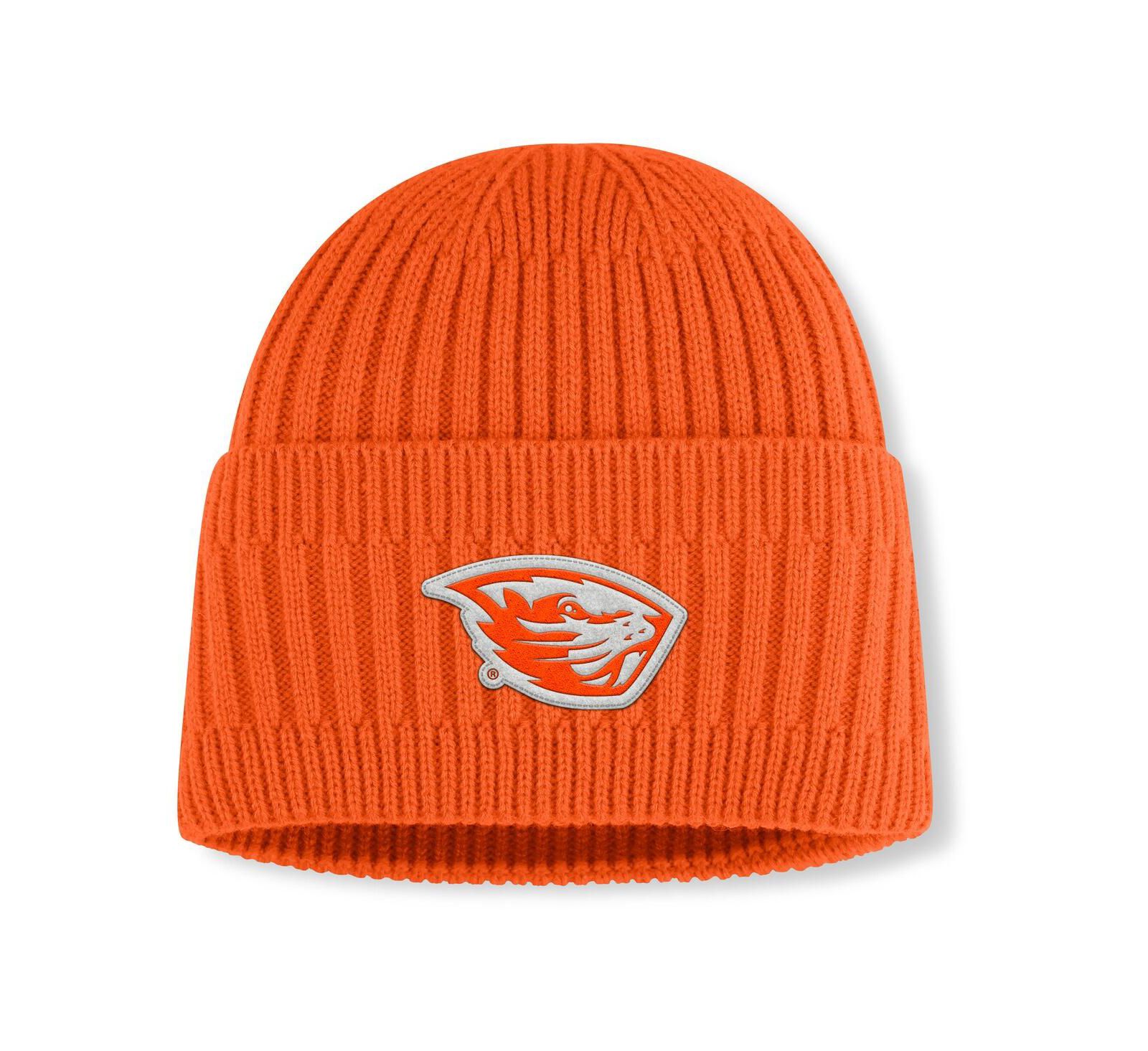 Fanatics Мужская оранжевая вязаная шапка Oregon State Beavers Revery