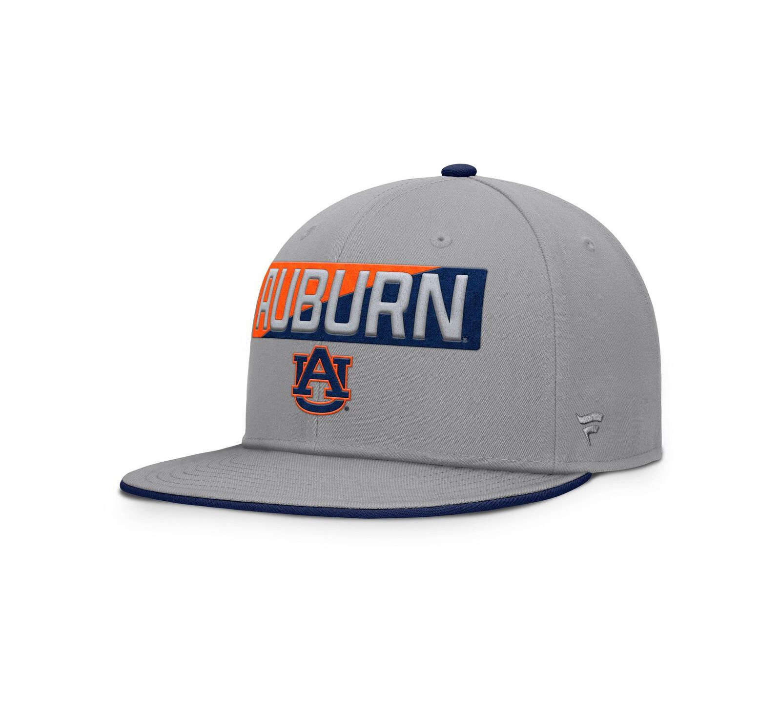 Fanatics мужская кепка Auburn Tigers Duo Snapback серая