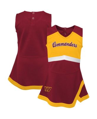 Детское платье Outerstuff Washington Commanders Cheer Captain, Burgundy