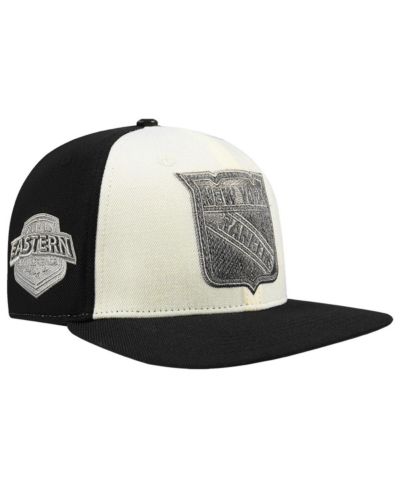 Мужская кепка Pro Standard Cream New York Rangers French Terry Snapback
