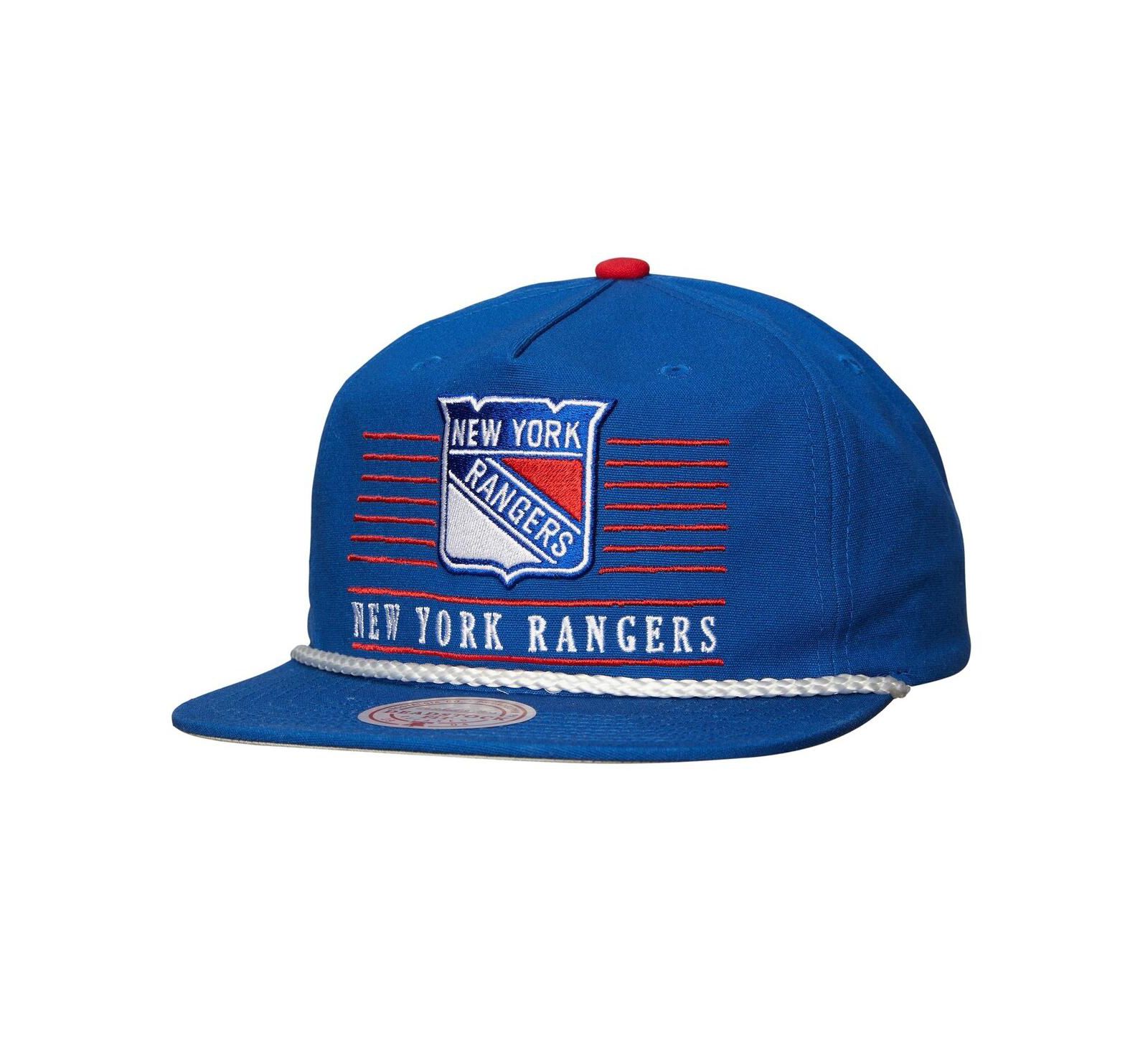 Мужская кепка Mitchell & Ness New York Rangers Ascend Deadstock Snapback, Blue