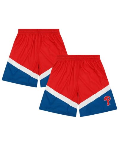 Мужские шорты FOCO Philadelphia Phillies с цветовым блоком, красные