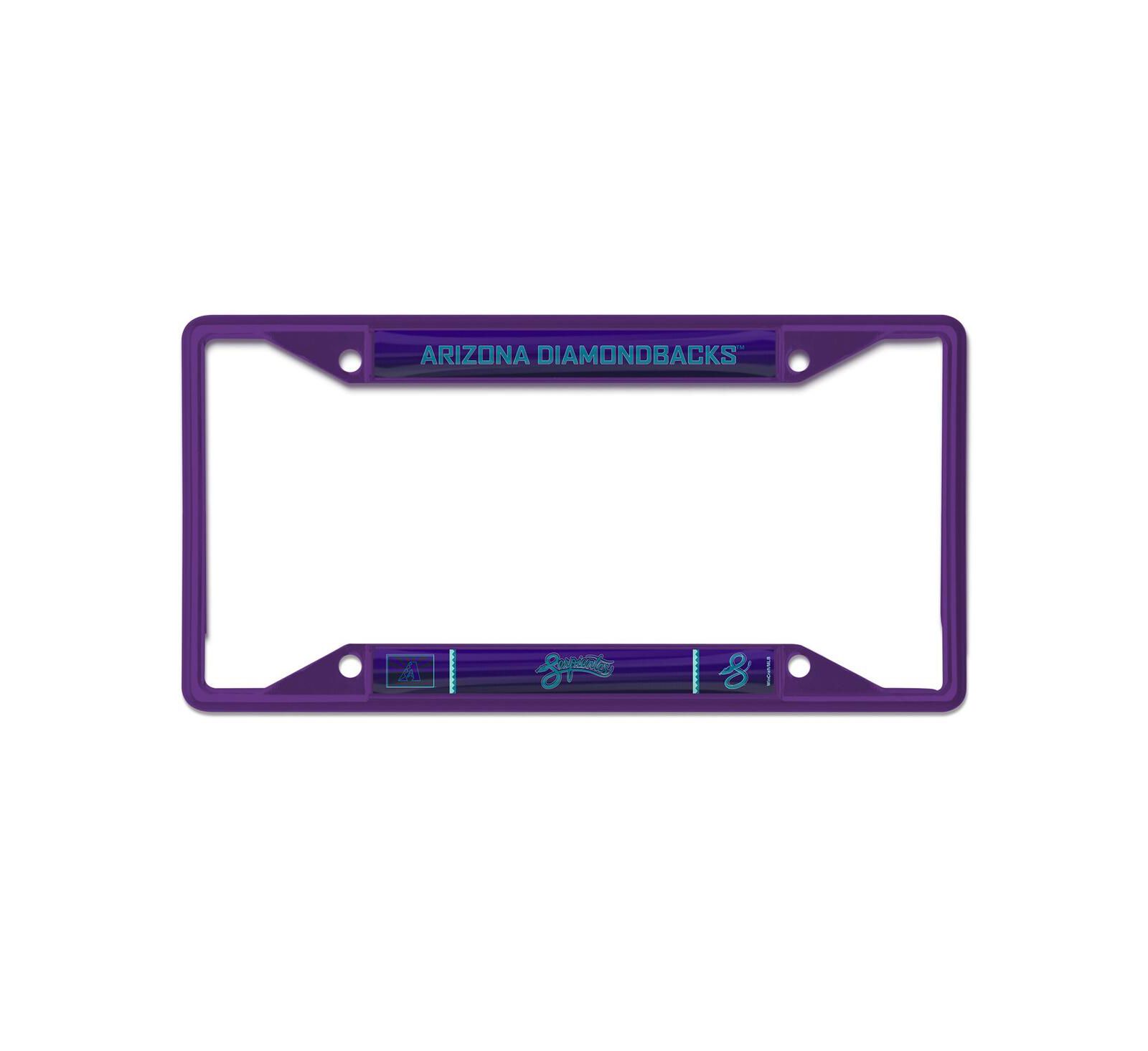 Wincraft Arizona Diamondbacks 2025 City Connect Laser Cut Metal License Plate Frame