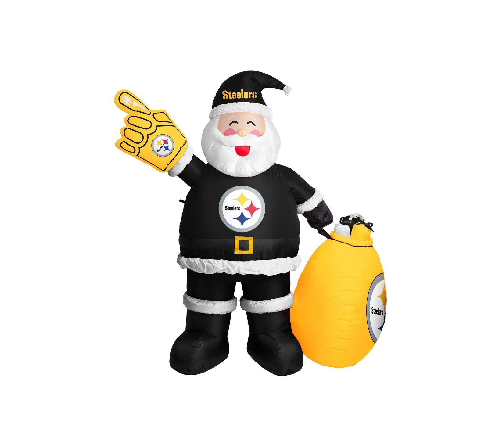 Logo Brands Pittsburgh Steelers надувной Санта, 7'