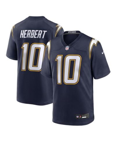 Nike Men's Justin Herbert Navy Los Angeles Chargers Alternate Super Chargers Game Player Jersey