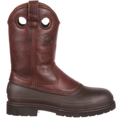 GEORGIA BOOT Мужские рабочие сапоги Muddog Steel Toe Wellington