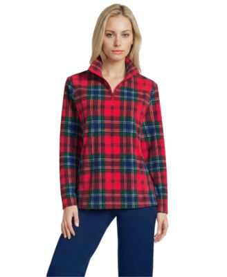 Compass red/pine plaid