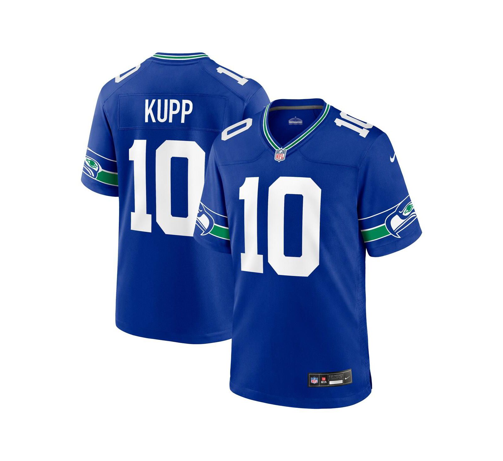 Мужская джерси Nike Cooper Kupp Royal Seattle Seahawks Alternate Game